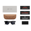 Умные очки Ray-Ban Meta* Headliner Gen 2 Matte Black, Поляризационные линзы Polar Gradient Graphite (RW4013), размер M